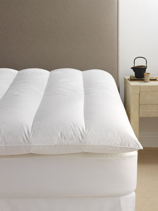 European White Down Pillowtop  Feather bed by Scandia Home