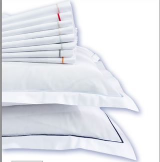 Lusso Hotel One Line Embroidery sheet sets and duvet sets  by Bagni Volpi Noemi